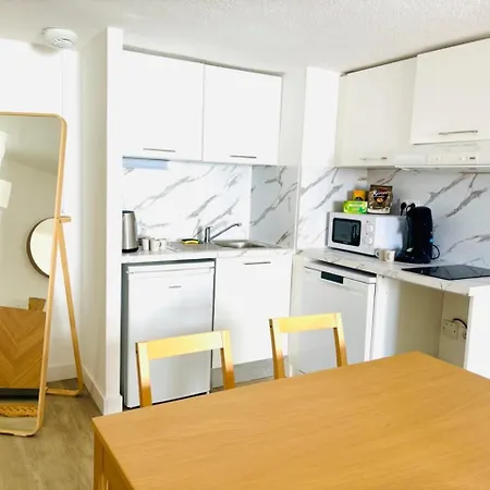 Le Cap D'agde, Le Baia,vue Mer, 20m De La Plage, Piscine Apartment